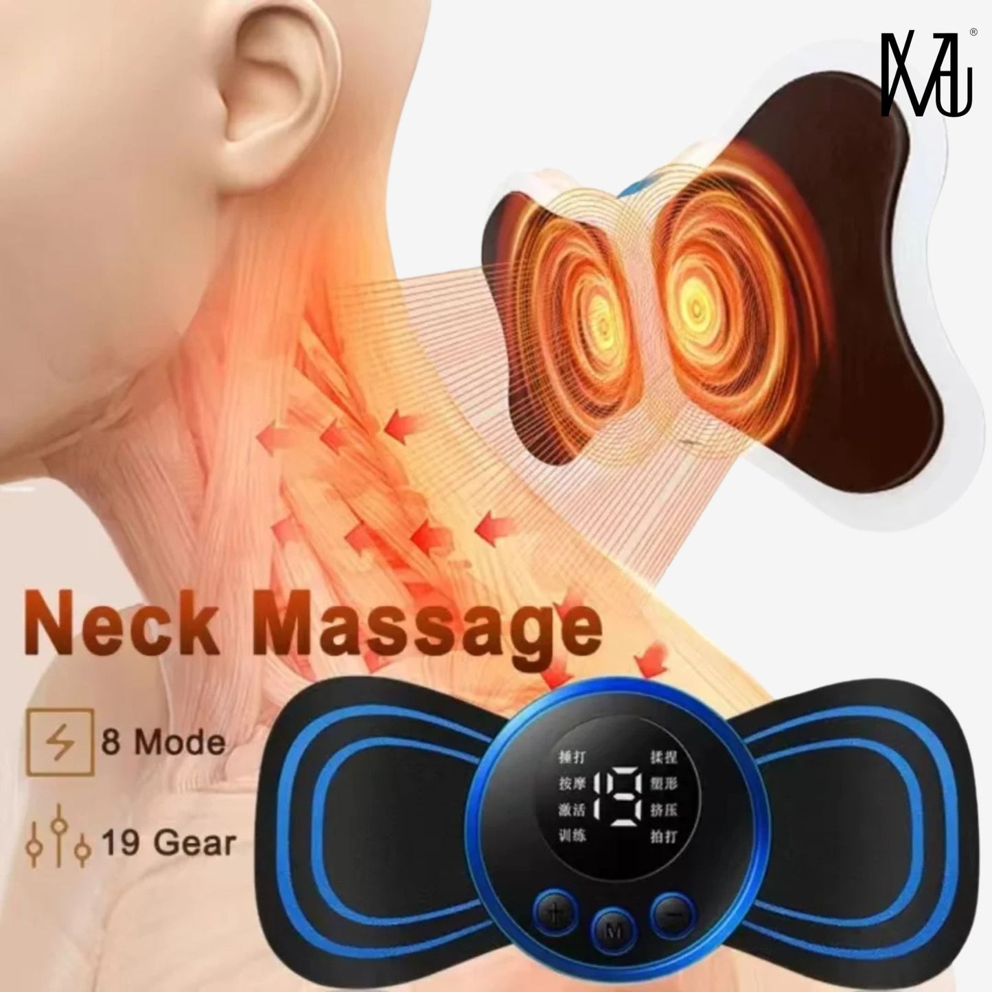 Masajeador muscular portátil